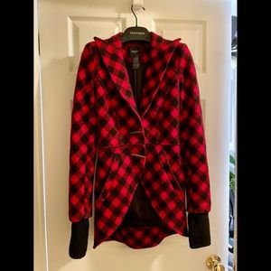 Smythe Les Vestes | Black & Red Jacket